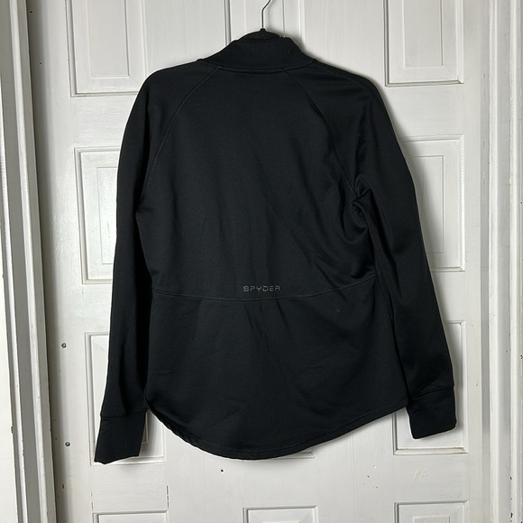 Spyder Active Womens Full Zip Track Jacket Size XL - Black SP883 - Picture 8 of 13
